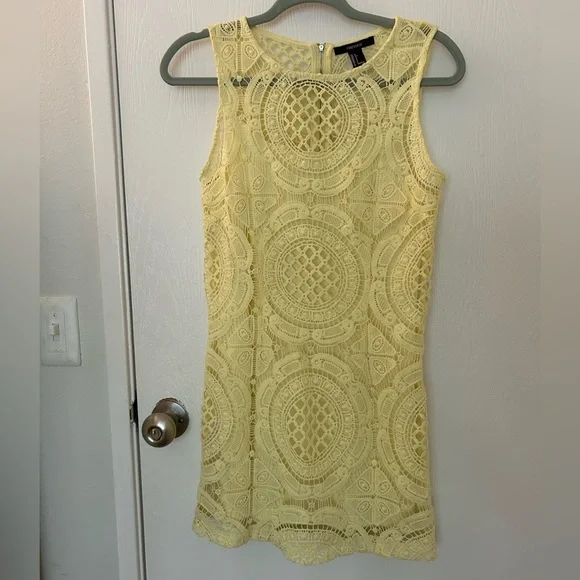 forever 21 yellow mini dress yellow dress from forever 21